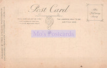 Load image into Gallery viewer, Vintage-style postcard with decorative text and 'Mo's Postcards' branding.