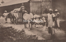 Load image into Gallery viewer, Occupations Postcard - West Africa Cotton Bullock Cart SW19183