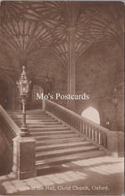 Load image into Gallery viewer, Oxfordshire Postcard - Staircase To The Hall, Christ Church, Oxford  SW17227