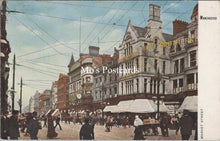 Load image into Gallery viewer, Lancashire Postcard - Manchester, Market Street   SW17813