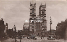 Load image into Gallery viewer, London Postcard - Traffic at Westminster Abbey  SW17814