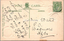 Load image into Gallery viewer, Embossed Greetings Postcard - Xmas Greetings, River Scene   SW17891