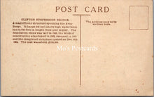 Load image into Gallery viewer, Bristol Postcard - Clifton Suspension Bridge From Hotwells SW17913