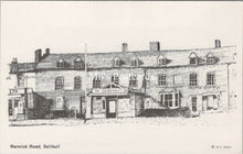Load image into Gallery viewer, Warwickshire Postcard - Pencil Sketch of Warwick Road, Solihull SW17916