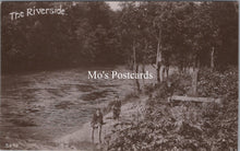 Load image into Gallery viewer, Nature Postcard - Two Boys By The Riverside SW18298