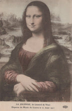 Load image into Gallery viewer, Mona Lisa painting with a scenic landscape background