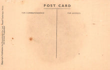 Load image into Gallery viewer, Vintage postcard with text and a line for correspondence on a beige background