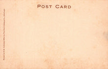 Load image into Gallery viewer, Back of a vintage postcard with 'Post Card' text and a beige background.