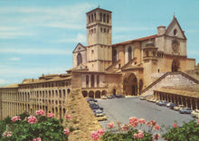 Load image into Gallery viewer, Italy Postcard - Assisi, Basilica of St Francis SW18954