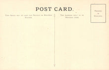 Load image into Gallery viewer, Vintage postcard with text and a line for address on a beige background