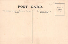 Load image into Gallery viewer, Vintage postcard with text and a line for writing on it, printed in Great Britain.