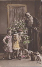 Load image into Gallery viewer, Greetings Postcard -  Vive St Nicolas, Father Christmas  SX153