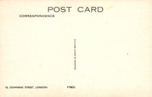 Load image into Gallery viewer, London Postcard - Policeman Outside 10 Downing Street   SW18370