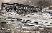 Load image into Gallery viewer, Unknown Location Postcard - A Bridge, Mountain or Valley Region SW18381