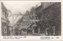 Load image into Gallery viewer, London Postcard - Old Sutton High Street c1920 - SW17534