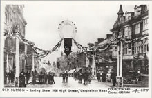 Load image into Gallery viewer, London Postcard - Old Sutton, Spring Show 1908 High Street  SW17542