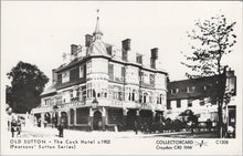 Load image into Gallery viewer, London Postcard - Old Sutton, The Cock Hotel c1902 -  SW17544