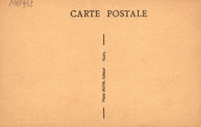 Load image into Gallery viewer, Brown paper with 'CARTE POSTALE' text and 'Photo BUTIN, Editeur Tours' on a brown background