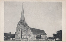 Load image into Gallery viewer, Vintage photograph of a church with a prominent steeple.