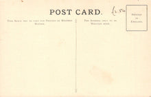 Load image into Gallery viewer, Vintage postcard with printed text on a beige background