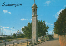 Load image into Gallery viewer, Hampshire Postcard - Pilgrim Fathers' Memorial, Southampton VT308