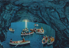 Load image into Gallery viewer, Italy Postcard - Capri, The Blue Grotto, Grotta Azzurra VT329