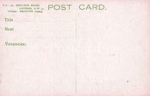 Load image into Gallery viewer, Vintage postcard with text and a pinkish background