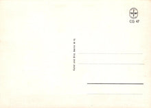 Load image into Gallery viewer, Vintage postcard with a logo and text on a beige background