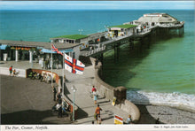 Load image into Gallery viewer, Norfolk Postcard - The Pier, Cromer SW17636