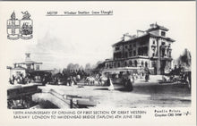 Load image into Gallery viewer, Berkshire Postcard - Windsor Train Station (Now Slough)  SW17982