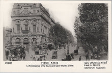 Load image into Gallery viewer, France Postcard - Vieux Paris, La Renaissance Et Le Boulevard Saint-Martin SW17989