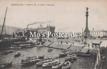 Load image into Gallery viewer, Spain Postcard - Barcelona, Puerta De La Paz Y Aduana  SW18658