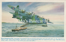 Load image into Gallery viewer, Military Aviation Postcard - Short Sunderland Mk1 Flying Boat  SW18701