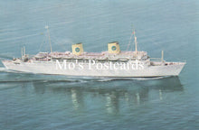 Load image into Gallery viewer, Shipping Postcard - MS Kungsholm, Swedish American Line  SW18703