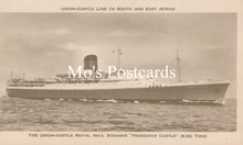 Load image into Gallery viewer, Shipping Postcard - Union Castle Royal Mail Steamer "Pendennis Castle" SW18712
