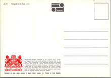 Load image into Gallery viewer, London Postcard - Trafalgar Square   SW17126