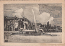 Load image into Gallery viewer, Italy Postcard - Rome, Roma, Fontana Dell'Esedra  SW17157