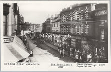 Load image into Gallery viewer, Norfolk Postcard - Great Yarmouth Town Centre c1922 - SW17713