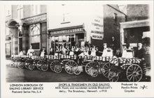 Load image into Gallery viewer, London Postcard - Shops & Tradesmen in Old Ealing SW17715