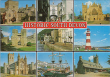 Load image into Gallery viewer, Devon Postcard - Views of Historic South Devon   SW16859