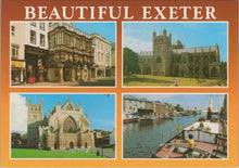 Load image into Gallery viewer, Devon Postcard - Views of Beautiful Exeter  SW16862
