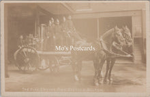 Load image into Gallery viewer, Lancashire Postcard - The Fire Engine, Fire Station, Bolton  BH2132