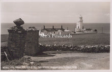 Load image into Gallery viewer, Isle of Wight Postcard -  Old Roman Pillars and St Catherine's Lighthouse SW18590