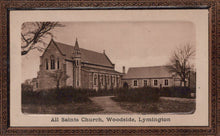 Load image into Gallery viewer, Hampshire Postcard - All Saints Church, Woodside, Lymington VT21