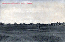 Load image into Gallery viewer, India Postcard - Jullundur Parade Ground, Showing Married Quarters SW18208