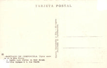 Load image into Gallery viewer, Spain Postcard - Santiago De Compostela, A Typical Cart in New Street  SW18438