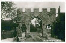 Load image into Gallery viewer, Lincolnshire Postcard - The Priory Gate, Lincoln   SW18404