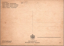 Load image into Gallery viewer, Sweden Postcard - Stockholm Royal Palace, The Council Chamber  SW16926