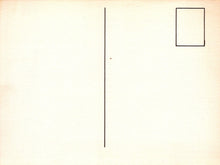 Load image into Gallery viewer, Minimalist design with a vertical line and a small square on a beige background