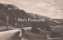 Load image into Gallery viewer, Vintage-style black and white photo of a mountainous landscape with 'Mo's Postcards' text overlay.
